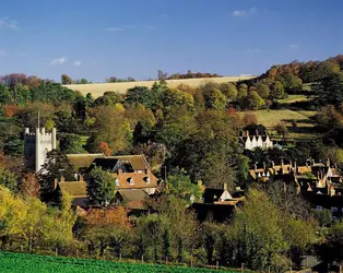 Paysage d'Angleterre - crédits : © G. R. Richardson/SuperStock