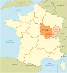 Ancienne région Bourgogne - crédits : © Encyclopædia Universalis France