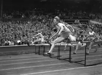 Fanny Blankers-Koen - crédits : Keystone/ Getty Images