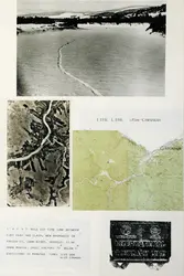 Time Line US-Canada, D. Oppenheim - crédits : A. Beguerie/ Frac-collection Aquitaine