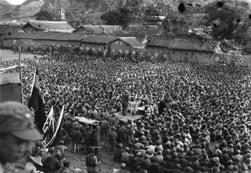 La Longue Marche, Chine - crédits : Hulton Archive/ Getty Images