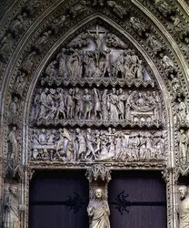 Scènes de la Passion et de la Résurrection, cathédrale de Rouen, Seine-Maritime - crédits : Peter Willi/  Bridgeman Images 