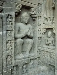 Statue de Bouddha, site d'Ajanta, Inde - crédits : G. Nimatallah/ DeAgostini/ Getty Images