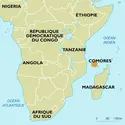 Comores : carte de situation - crédits : Encyclopædia Universalis France