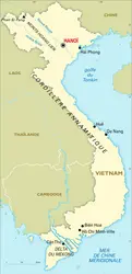 Vietnam : carte générale - crédits : Encyclopædia Universalis France