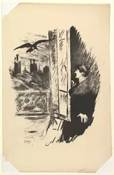 <em>Le Corbeau</em>, par Édouard Manet - crédits : Heritage Art/ Heritage Images/ Getty Images