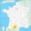 Haute-Garonne : carte de situation - crédits : © Encyclopædia Universalis France