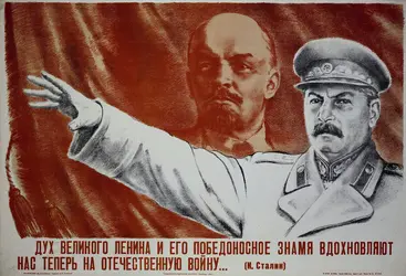 Staline et Lénine - crédits : AKG-images