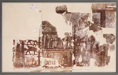 Peinture dite de l’Investiture, Mari, Syrie - crédits : Musée du Louvre/ Studio Racault-M. Minetto