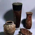 Poterie et vases de l'Égypte prédynastique - crédits :  Bridgeman Images 