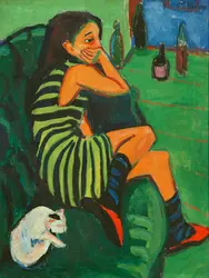 <it>L’Artiste Marcella</it>, E. L. Kirchner - crédits : AKG-images