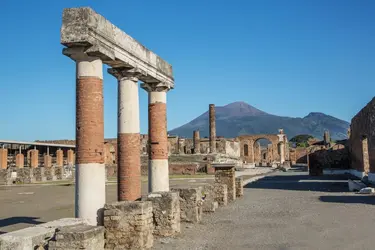 Forum de Pompéi, Italie - crédits : © 	Buena Vista Images/ Stone Getty Images