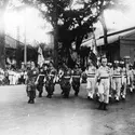 Décolonisation de l'Indochine française, 1956 - crédits : Keystone/ Getty Images