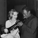 Miles Davis et Jeanne Moreau - crédits : Keystone/ Getty Images