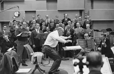 Igor Stravinski - crédits : Erich Auerbach/ Hulton Archive/ Getty Images