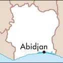 Abidjan : carte de situation - crédits : © Encyclopædia Universalis France