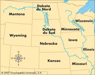 Missouri, fleuve - crédits : © Encyclopædia Universalis France