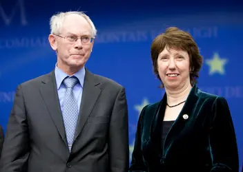 Herman Van Rompuy, premier président permanent du Conseil européen - crédits : Thierry Tronnel/ Corbis/ Getty Images