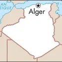 Alger : carte de situation - crédits : © Encyclopædia Universalis France