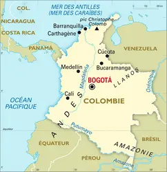 Colombie : carte générale - crédits : Encyclopædia Universalis France