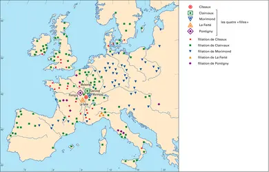 Ordre cistercien - crédits : Encyclopædia Universalis France