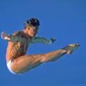 Greg Louganis - crédits :  Mike Powell/ Allsport/ Getty Images