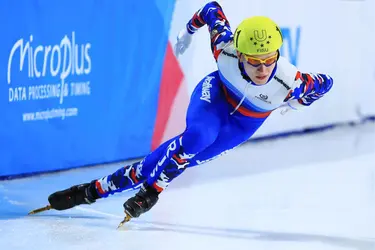 Patineur de vitesse - crédits : © Christian Kaspar-Bartke/ International Skating Union/ Getty Images