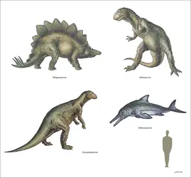 Reptiles du Jurassique - crédits : Encyclopædia Universalis France