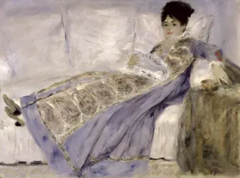 Portrait de madame Monet, A. Renoir - crédits :  Bridgeman Images 