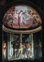 <it>Flagellation et Transfiguration du Christ</it>, fresque de Sebastiano del Piombo - crédits : G. Nimatallah/ De Agostini/ Getty Images