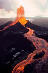 Volcan à Hawaii - crédits : © Jim Sugar/ Corbis Documentary/ Getty Images