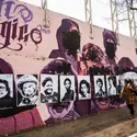 Fresque féministe vandalisée à Madrid - crédits : © Marcos del Mazo/ LightRocket/ Getty Images