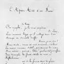 Manuscrit de Stéphane Mallarmé - crédits : © Musée départemental Stéphane Mallarmé, Vulaines-sur-Seine/ AKG-images