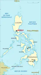 Philippines : carte générale - crédits : Encyclopædia Universalis France