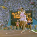 Sebastian Coe, 1984 - crédits : Steve Powell/ Allsport/ Getty Images