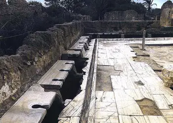 Thermes de Leptis Magna, Libye - crédits : Bridgeman Images 