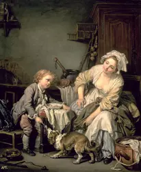 L'Enfant gâté, J.-B. Greuze - crédits :  Bridgeman Images 