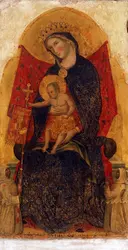 <it>La Vierge et l'Enfant</it>, peinture de Paolo Veneziano - crédits : A. De Gregorio/ De Agostini/ Getty Images