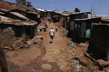 Bidonville de Kibera, Kenya - crédits : © Africa924/ Shutterstock