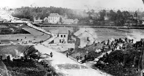 Bataille de Sedan, 1870 - crédits : Henry Guttmann/ Hulton Archive/ Getty Images