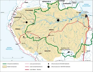 Amazonie - crédits : Encyclopædia Universalis France