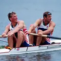 Matthew Pinsent et Steven Redgrave - crédits : © Alexander Hassenstein/ Bongarts/ Getty Images