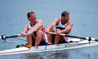 Matthew Pinsent et Steven Redgrave - crédits : © Alexander Hassenstein/ Bongarts/ Getty Images