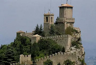 Forteresse de Guaita, Saint-Marin - crédits : G. Berengo Gardin/ De Agostini/ Getty Images