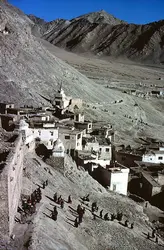 Leh, ville du Cachemire - crédits : Ernst Haas/ Getty Images