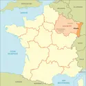 Ancienne région Alsace - crédits : © Encyclopædia Universalis France