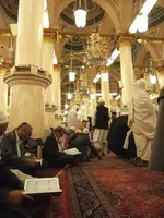 Salle des prières à Médine, Arabie Saoudite