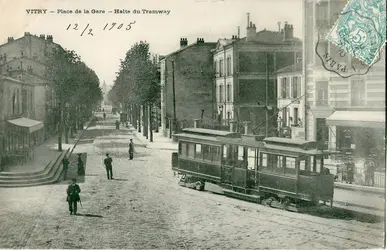 Tramway ancien - crédits : © C. Shoshany/ D.R.