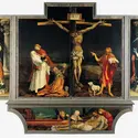 La Crucifixion, M. Grünewald - crédits : O. Zimmermann, Musée d'Unterlinden, Colmar