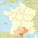 Ancienne région Languedoc-Roussillon - crédits : © Encyclopædia Universalis France